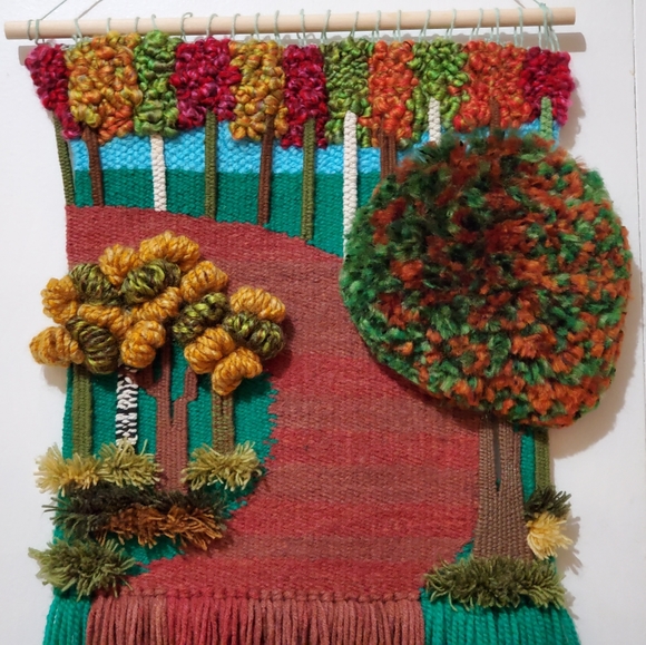 Weaving wall art - Picture 2 of 6